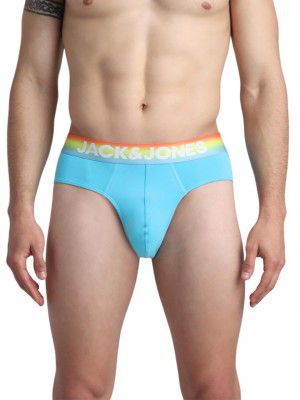 JACK & JONES Men's Cotton Classic 0 Solid Briefs