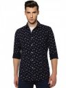 JACK & JONES Men's Cotton Printed Slim Fit Shirt...
