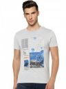 JACK & JONES Men's Cotton Printed Slim Fit T-Shirt...