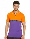 Jack & Jones Men's Cotton Slim Fit -Block Polo Collar T-Shirt...
