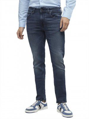 JACK & JONES Men's Mid Rise Slim Jeans