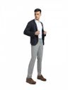 JACK & JONES Men's Polyester Blend Regular Fit Pants...