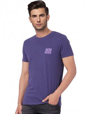 JACK & JONES Men's Printed Slim Fit T-Shirt