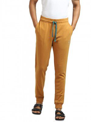 Jack & Jones Solid Cotton Regular Fit Mens Casual Trousers