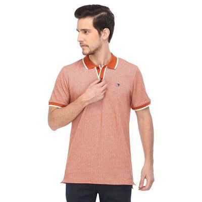 Jack & Jones Mens Printed Polo T-Shirt