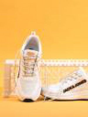 JACK & JONES  Running Shoes For Men  (White)