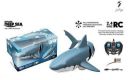 Jack Royal 2.4GHz Remote Control Simulation Shark Toy, Underwater RC Electric Racing Boat Toy Shark, Kids Pool Gift...