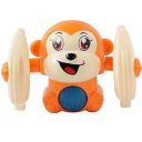 Jack Royal Dancing and Spinning Rolling Doll Tumble Monkey Toy Voice Control Banana Monkey...