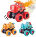 Jack Royal Friction Car Toys for Kids Animal Stunt Car Toys Monster Truck Inertia Friction Powered Vehicles Toys (Pack of 2) Multicolor...