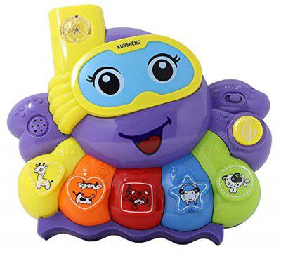 Jack Royal Musical Keyboard Octopus Toy