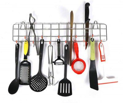 Jaga Empty Cutlery Holder Case  (Silver Holds 11 Pieces)