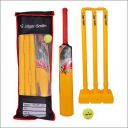 Jager-Smith Bolt Cricket Set for Age Group 12-14 Years (Yellow) with Free Cricket Kit Bag...