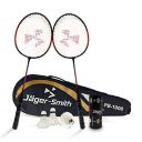 Jager-Smith PB 1000 Combo & Featherlite 2 (Pack of 3) Feather Shuttles with Full Body Cover...