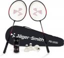 Jager-Smith PB-1000 Combo & Featherlite 2 Shuttle Badminton Kit...
