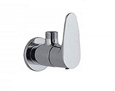 Jagger Fusion Brass Disk Angle Cocke for Bathroom Angle Valve,Wall wash Basin Brass with Free Flange and Teflon Tape Set of 1