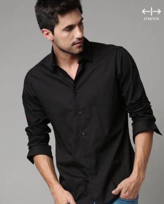 Jai Textiles Men Slim Fit Printed Spread Collar Casual Shirt