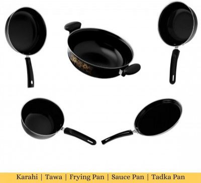 Jainpet Fry Pan 22 cm diameter 5 L capacity
