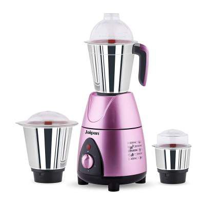 Jaipan GRAND MASTER High Performance Premium Metallic Mixer :750W : Three JARs