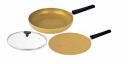 Jaipan Non Stick 2pcs Gift Set - Golden, Small (JPNS0042)...