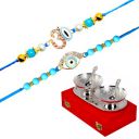 JAIPUR ACE Rakhi Gift Combo for Brother Bhabhi and Kids with Raksha Bandhan ...