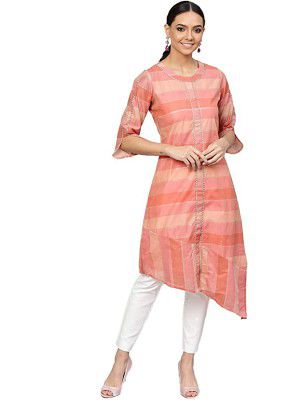Jaipur Kurti Womens Silk A-Line Kurtas