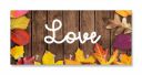 JaipurCrafts Premium Flowers Love Printed Wooden Key Holder (29 cm x 14.5 cm x 0.4 cm) - 7 Hooks...