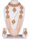 JaiShree Jewels Wood Gold-plated Gold Jewel Set (Pack of 1)