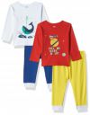 Jam & Honey Baby-Boys and Girls 100% Soft & Pure Cotton Long Sleeve Tee with Jogger - Unisex Clothing Set...