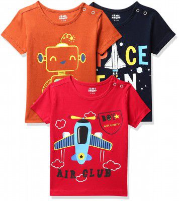 Jam & Honey Baby-Boys Regular Fit T-Shirt