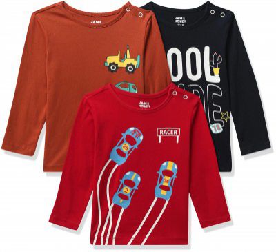 Jam & Honey Baby-Boys Regular Fit T-Shirt