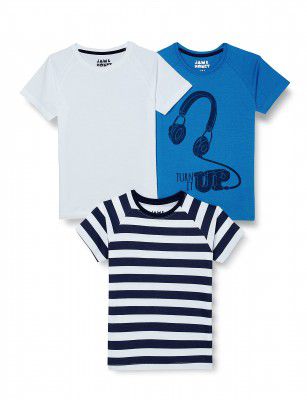 Jam & Honey Boys T-Shirt (Pack Of 3)
