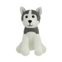 Jam & Honey Husky Dog, Plush/Soft Toy for Kids (Grey and White, 17 cm)...