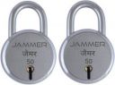 Jammer Iron Matte Door levers (Silver)...