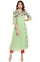 Janasya Women's A-Line Kurta...
