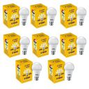 Jaquar PRIMA 9W B22 LED BULB | 9 WATT COOL WHITE B22 BASE LED BULB (PACK OF 8)...