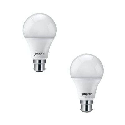 Jaquar Prima 9W B22 LED Bulb | 9 Watt Warm White B22 Base LED Bulb (Pack of 2)