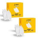 Jaquar Strella Slim 5W Square Recess Down Light - Cool White (Pack of 2)...