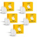 Jaquar Strella Slim 5W Square Recess Down Light - Cool White, Energy Efficient LED Ceiling Light for Home and Office (Pack of 5)...