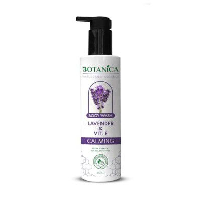 Jaquline USA Botanica Vit E Lavender Body Wash for Deep Cleansing
