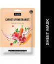 Jaquline USA Carror & Pomegranate Sheet Mask (25 ml)...