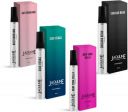 Jaquline USA Enchantment Set of 4 Pocket Perfumes - Bostonorma, New York,Vegas, Chicago Eau de Parfum - 40 ml  (For Men & Women)...