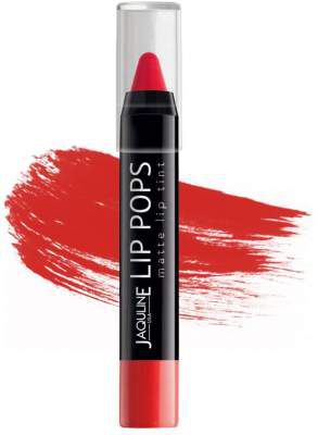 Jaquline USA Lip Pops Matte Lip Tint, Red 01, 2 g