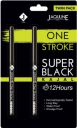 Jaquline USA One Stroke Super Black Kajal Twin Pack |Water & Smudge Proof Kajal (Black, 0.6 g)...