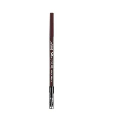 Jaquline USA Pro Stroke Eyebrow Pencil |Waterproof & Smudge-proof| 0.35gm (Brown)