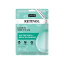Jaquline USA Retinol Sheet Mask | Bamboo| Reduces Wrinkles | Age Defying | Enhances Glow | Skin Firming | Refreshing...