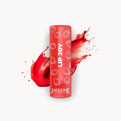 Jaquline USA StrawberyDream tinted Lip Balm | Heals, Moisturizes & Protects lips | 4.5gm