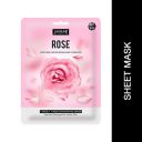 Jaquline USA Rose Sheet Mask | Zero paraben and sulphate | Biodegradable Ber masks | Hydrating and Skin firming...