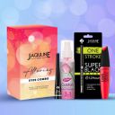 Jaquline USA Wedding Eye makeup kit - Kajal + Liquid EyeLiner + Mascara + Cleanser...