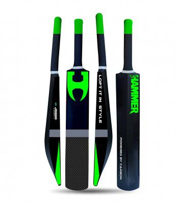 Jaspo Hammer Heavy Duty Plastic Cricket Bat,Full Size (34” X 4.5”inches) Premium Bat for All Age Groups – Kids/Boys/Girls/Adults (Hammer(BAT ONLY))