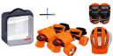 Jaspo Marshal Adjustable Roller Skates for Age Group 6-14 Years Old...